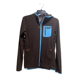 Ventures Endurance Jacket Women’s Small Brown Hoodie Hot Chocolate Run Exercise